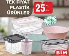 HOBBY LİFE TEK FİYAT PLASTİK ÜRÜNLER